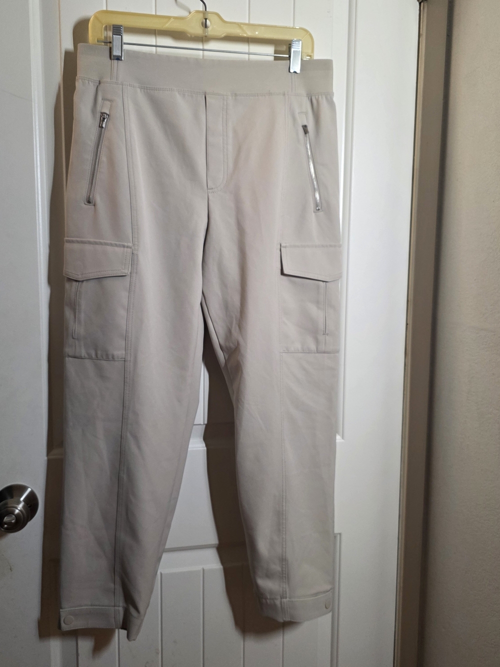 Athleta Men’s Cargo Pants in Light Beige